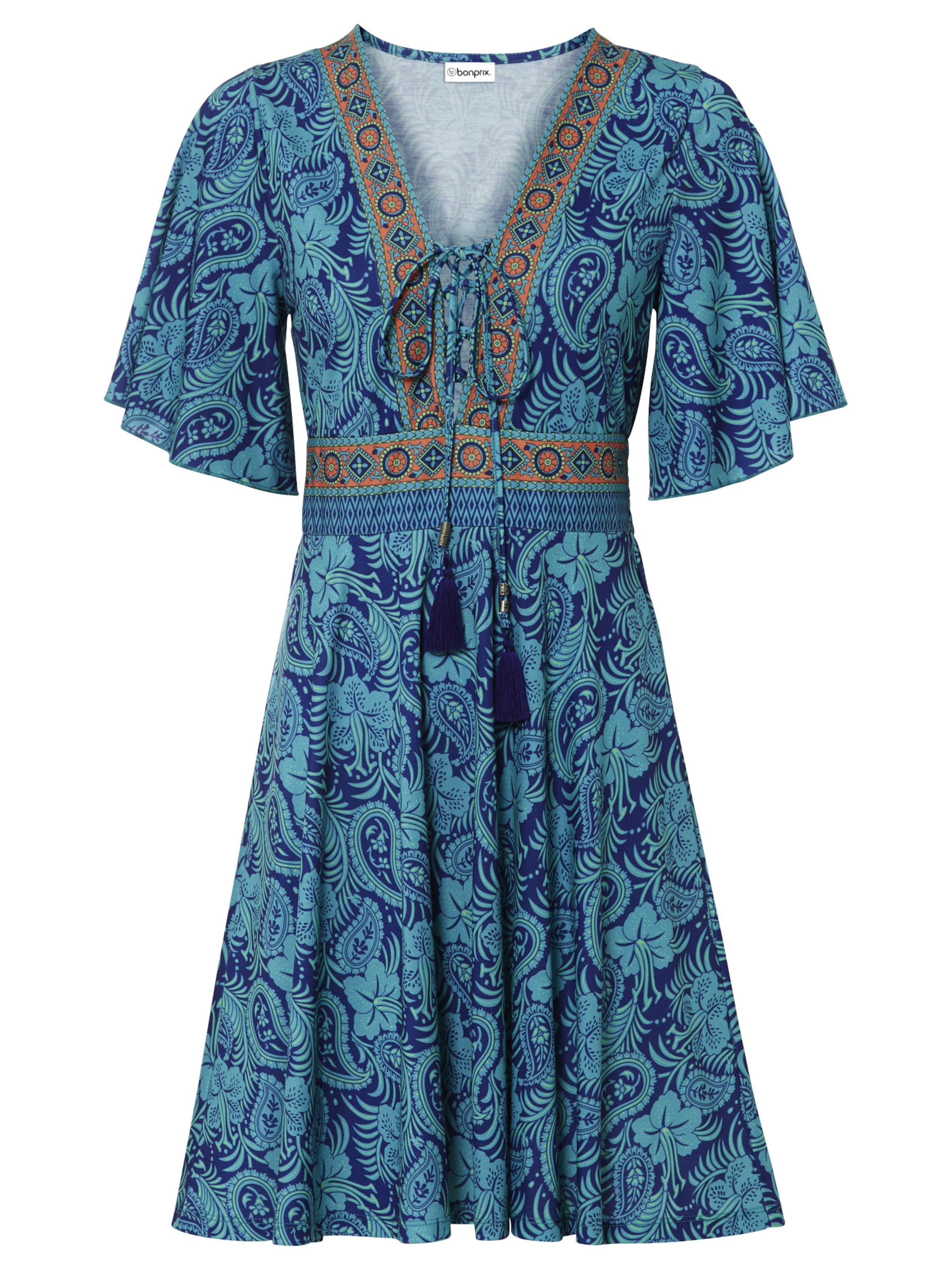 bonprix Jurk in Blauw: voorkant