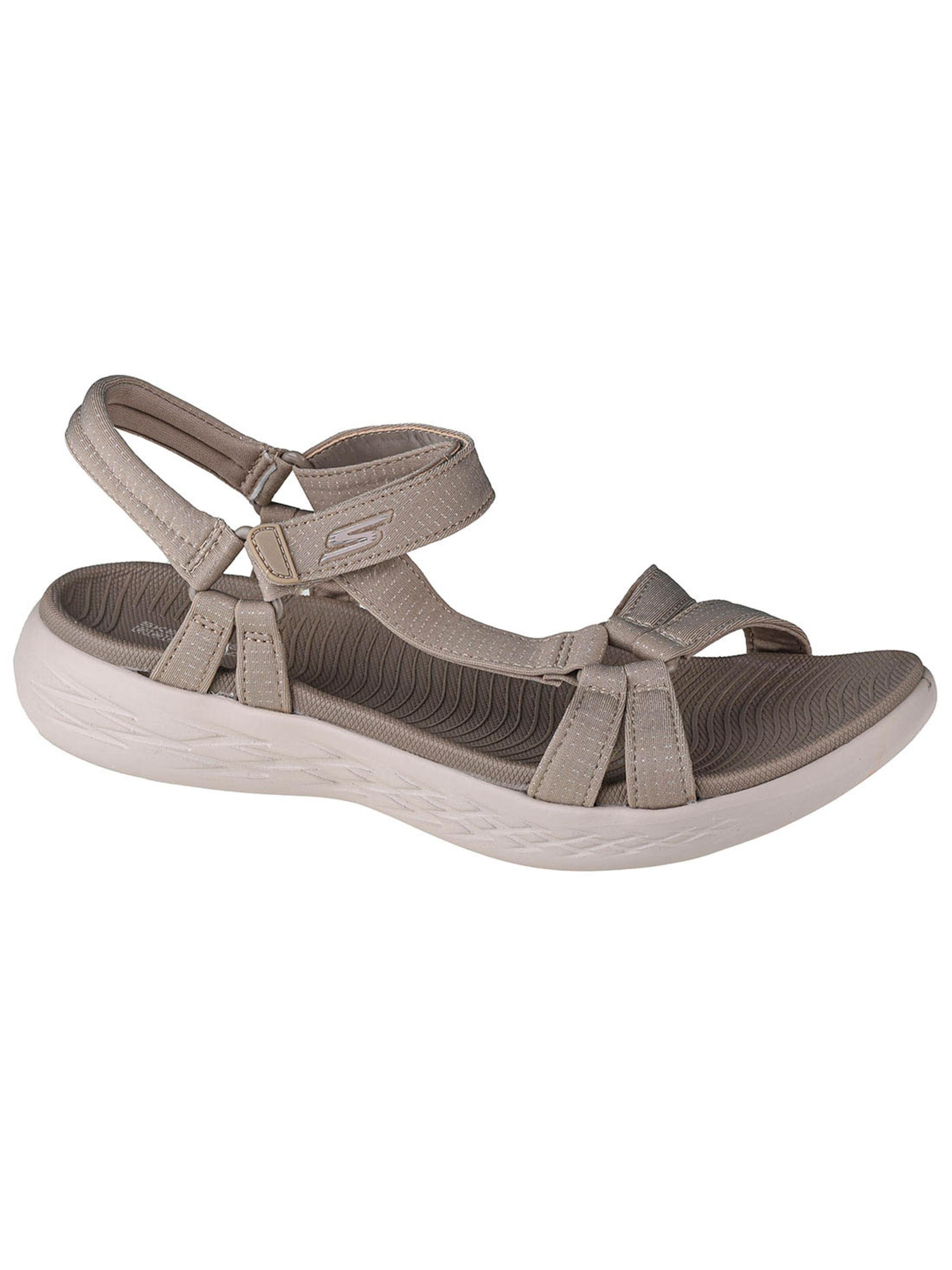 SKECHERS Sandale 'Skechers On the GO 600 - Brilliancy'‌‌‌‌‌‌‌ in Beige: Vorderseite
