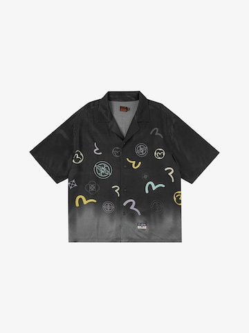 Evisu Comfort fit Overhemd in Grijs: voorkant