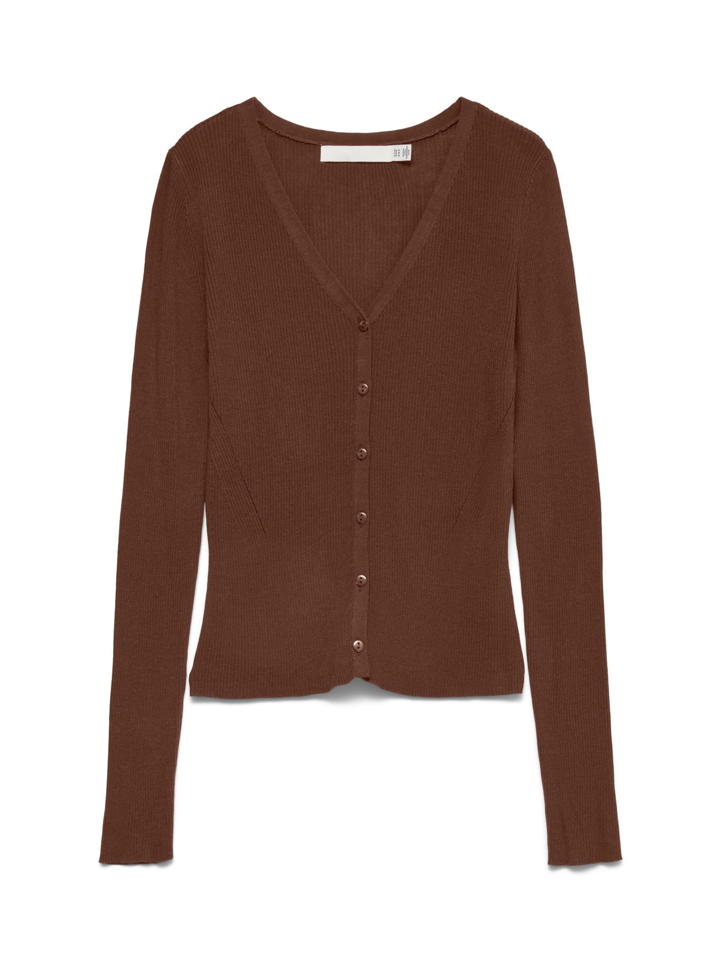 VERO MODA Strickjacke 'VMEyma' in M in schoko, Produktansicht