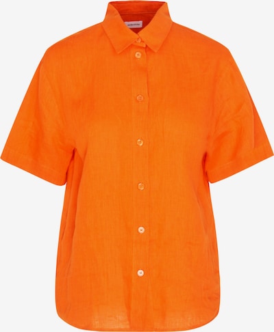 SEIDENSTICKER Bluse ' Schwarze Rose ' in orange, Produktansicht