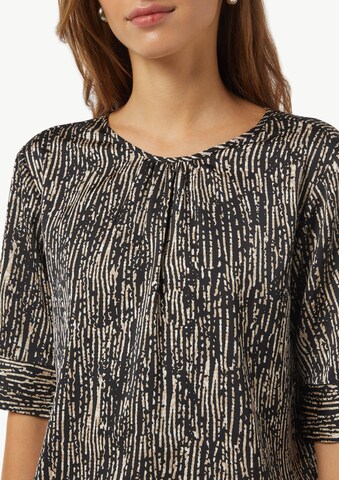 Chemisier comma casual identity en noir