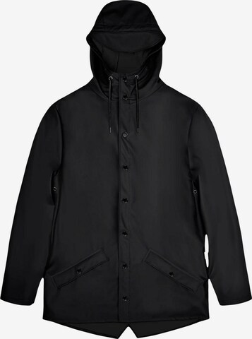 Cappotto di mezza stagione 'Jacket W3 UNISEX 12010' di RAINS in nero: frontale