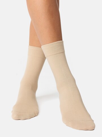 Nur Die Socks in Beige