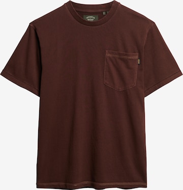 Superdry T-Shirt in Rot: predná strana