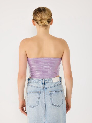 No Matter What Top in Purple