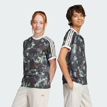ADIDAS ORIGINALS Shirt 'Adidas Originals x Minecraft' in Green: front
