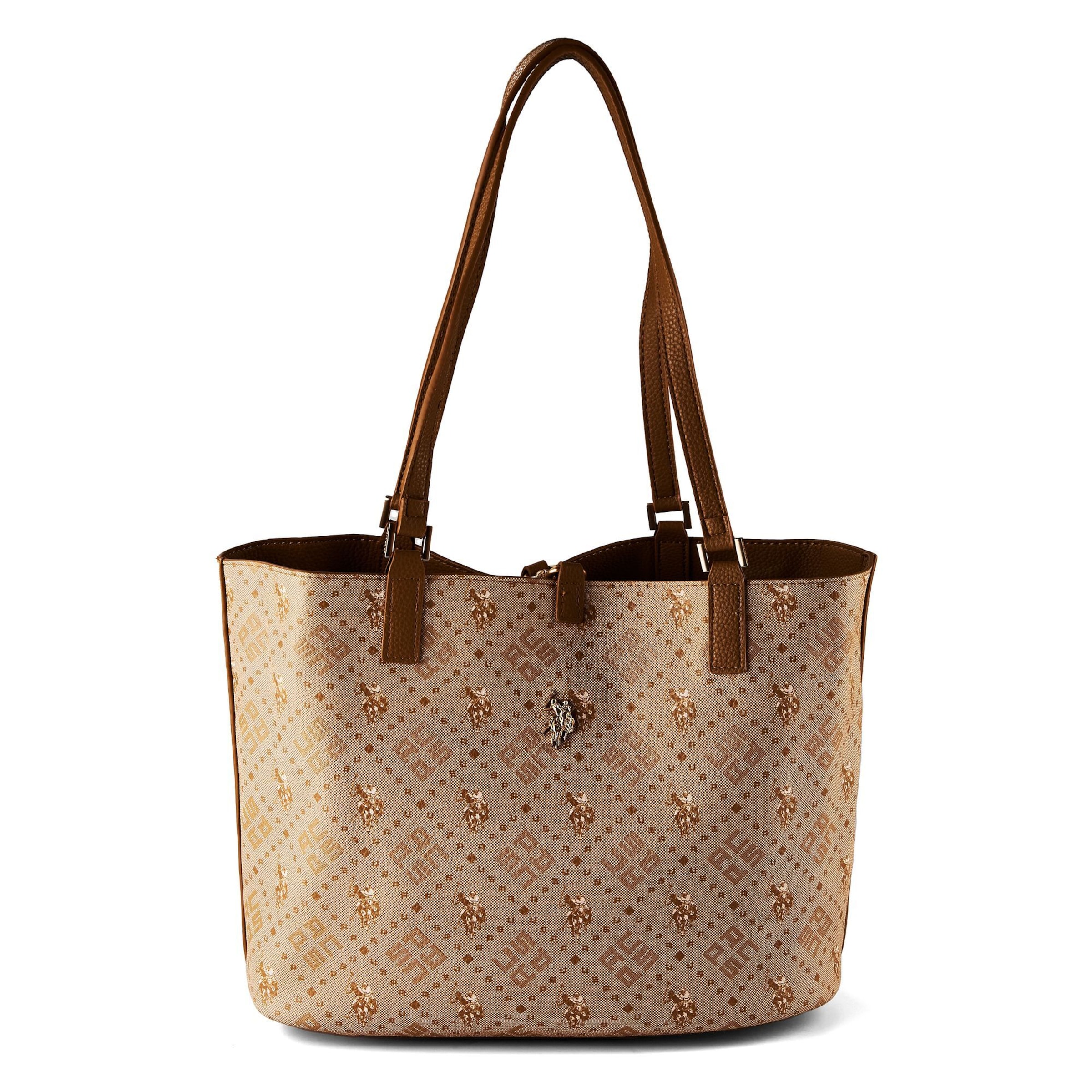 Cabas 'Malibu' U.S. POLO ASSN. en marron