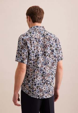 Coupe regular Chemise business SEIDENSTICKER en mélange de couleurs