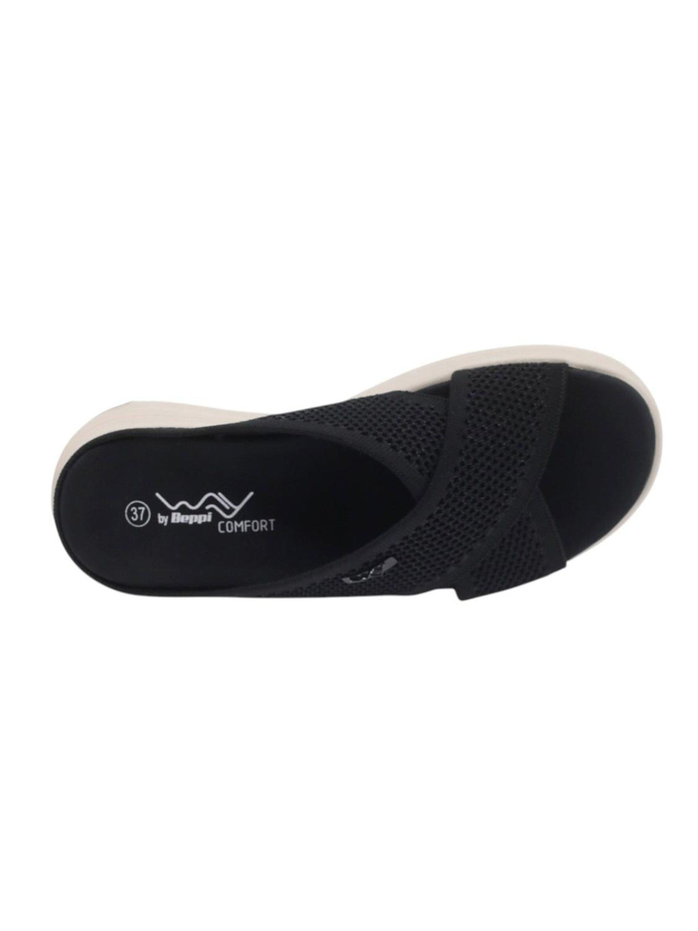 Beppi - Zapatos abiertos en negro