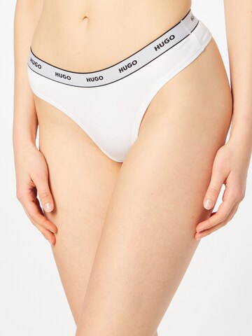 HUGO String in White: front