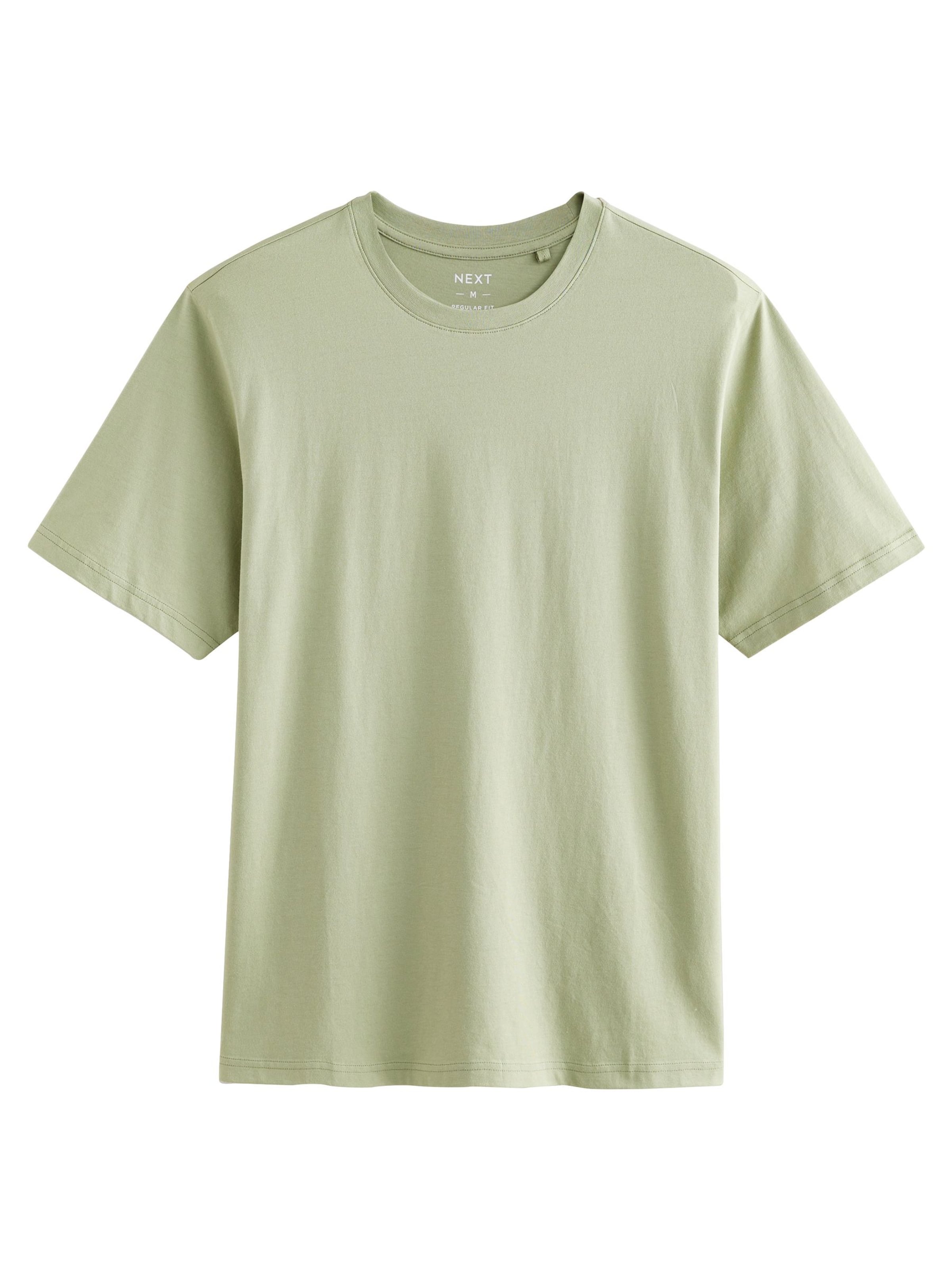 Next - Camisa 'Essential' em verde: frente