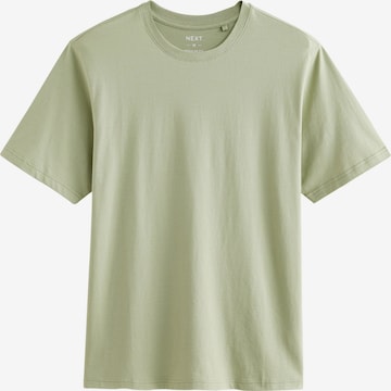 Next Shirt 'Essential' in Green: front