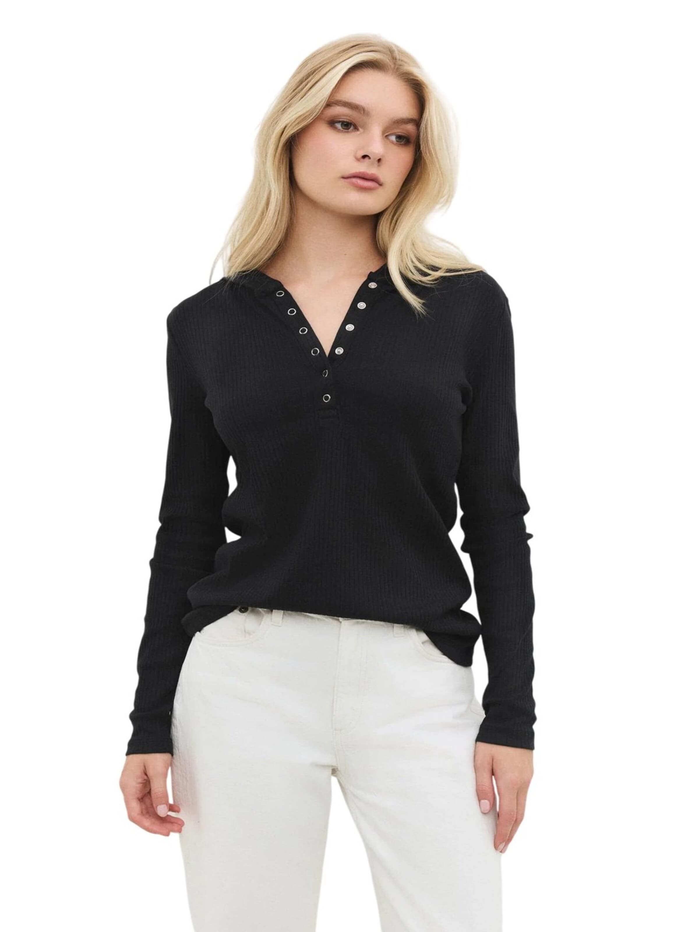 No Matter What Shirt in Zwart: voorkant
