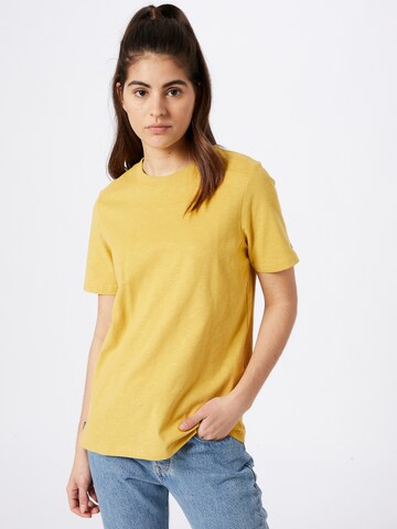 Superdry Majica | rumena barva: sprednja stran