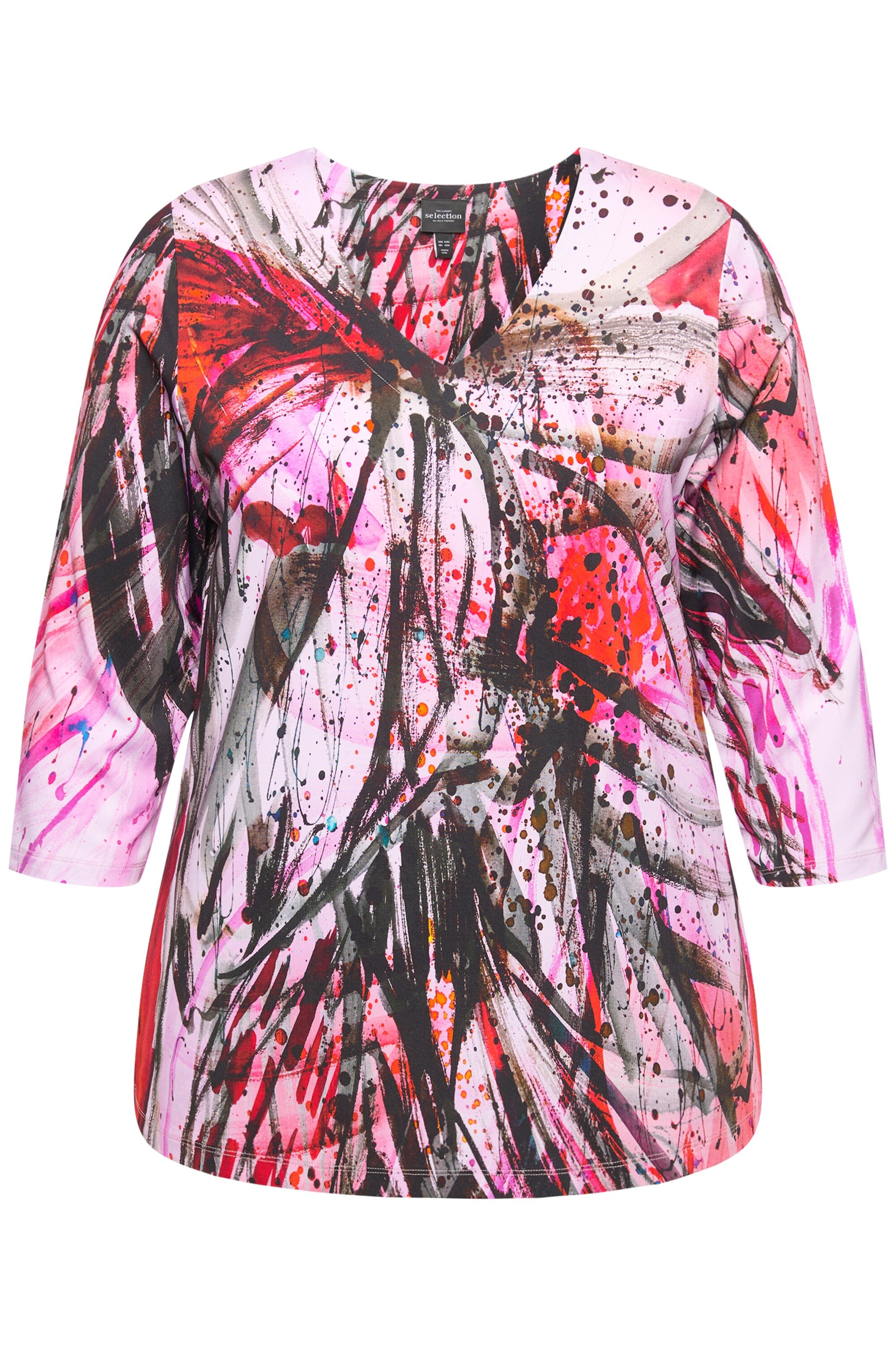 Ulla Popken Shirt in Mixed colours: front