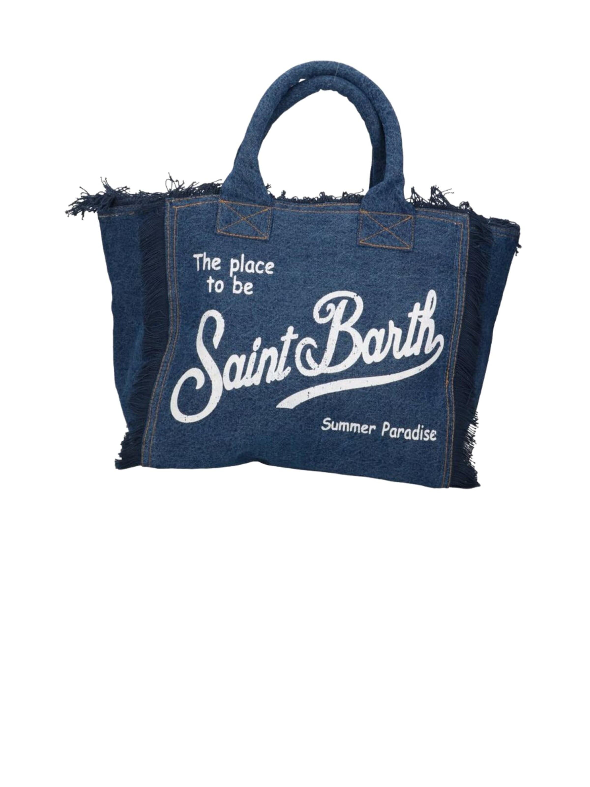 MC2 Saint Barth Handtasche‌‌‌‌‌‌‌ in Blau: Vorderseite