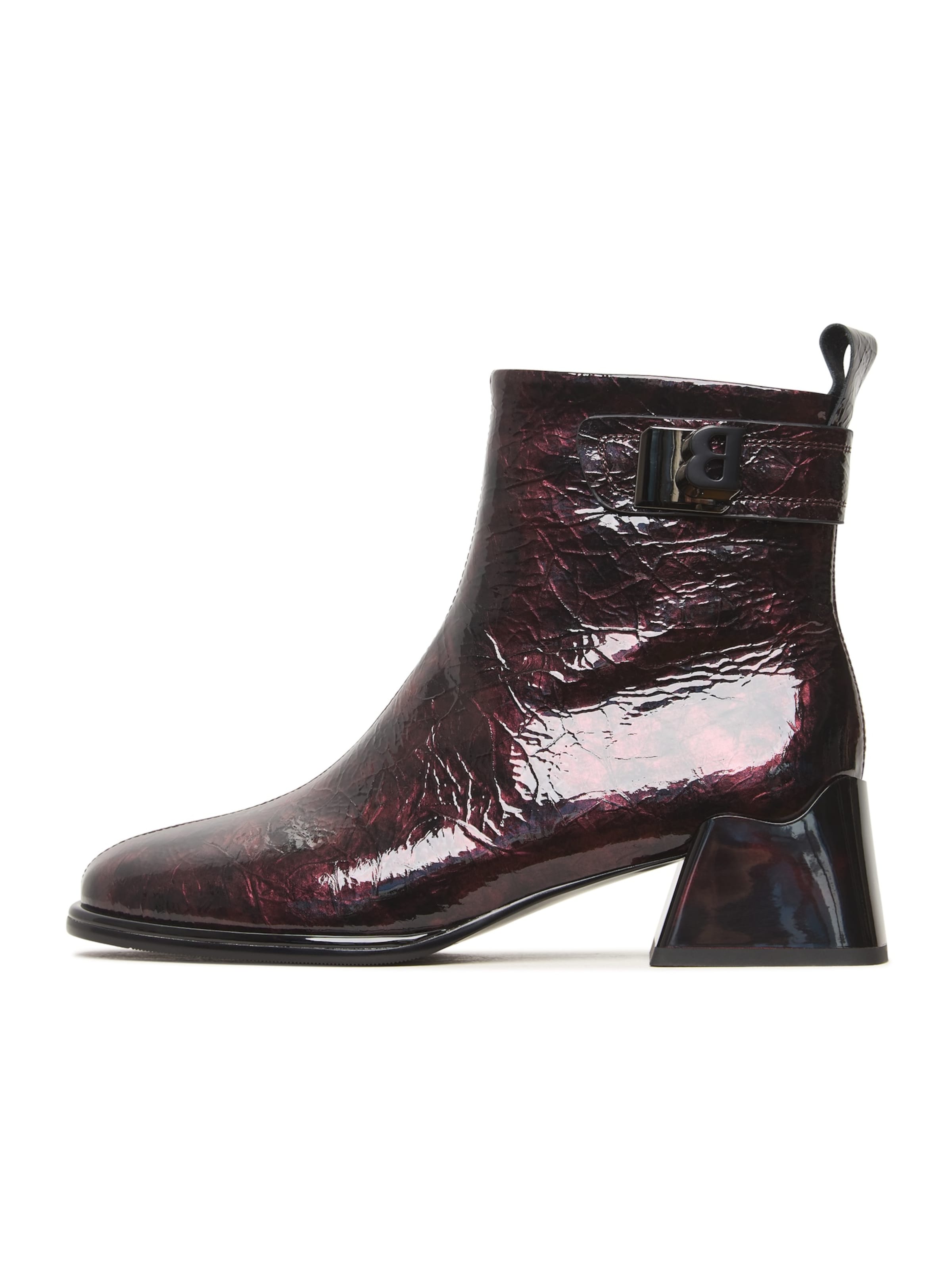 CESARE GASPARI Ankle boots in Red: front