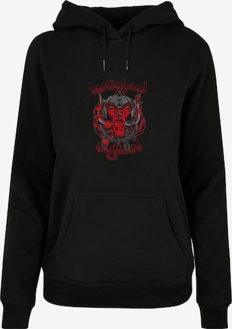 Merchcode Sweatshirt 'Motorhead - Warpig Redux' in Zwart: voorkant