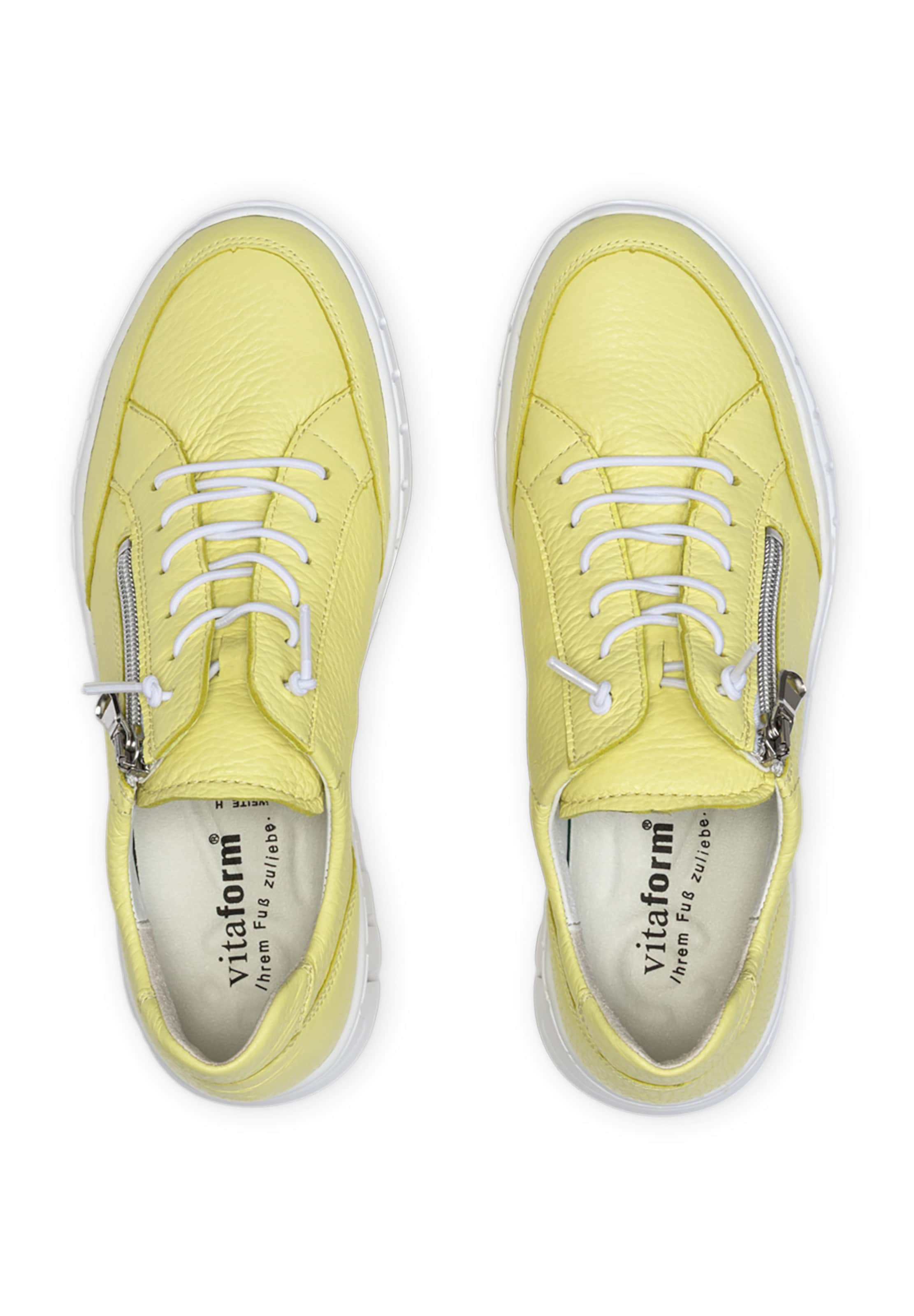 Baskets basses VITAFORM en jaune