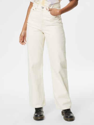 Dr. Denim Wide leg Jeans 'Echo' in Beige: front