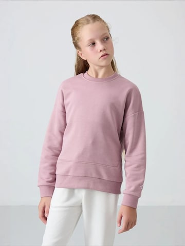 Tommy Life - Sweatshirt em roxo: frente