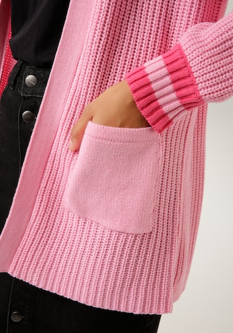 Aniston CASUAL Knit Cardigan in Pink