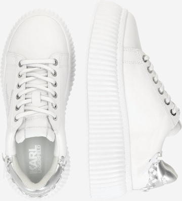 Karl Lagerfeld Низкие кроссовки в Белый