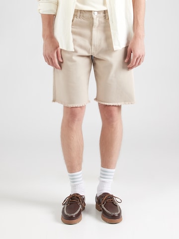 Pegador Regular Jeans 'Legra' in Beige: front