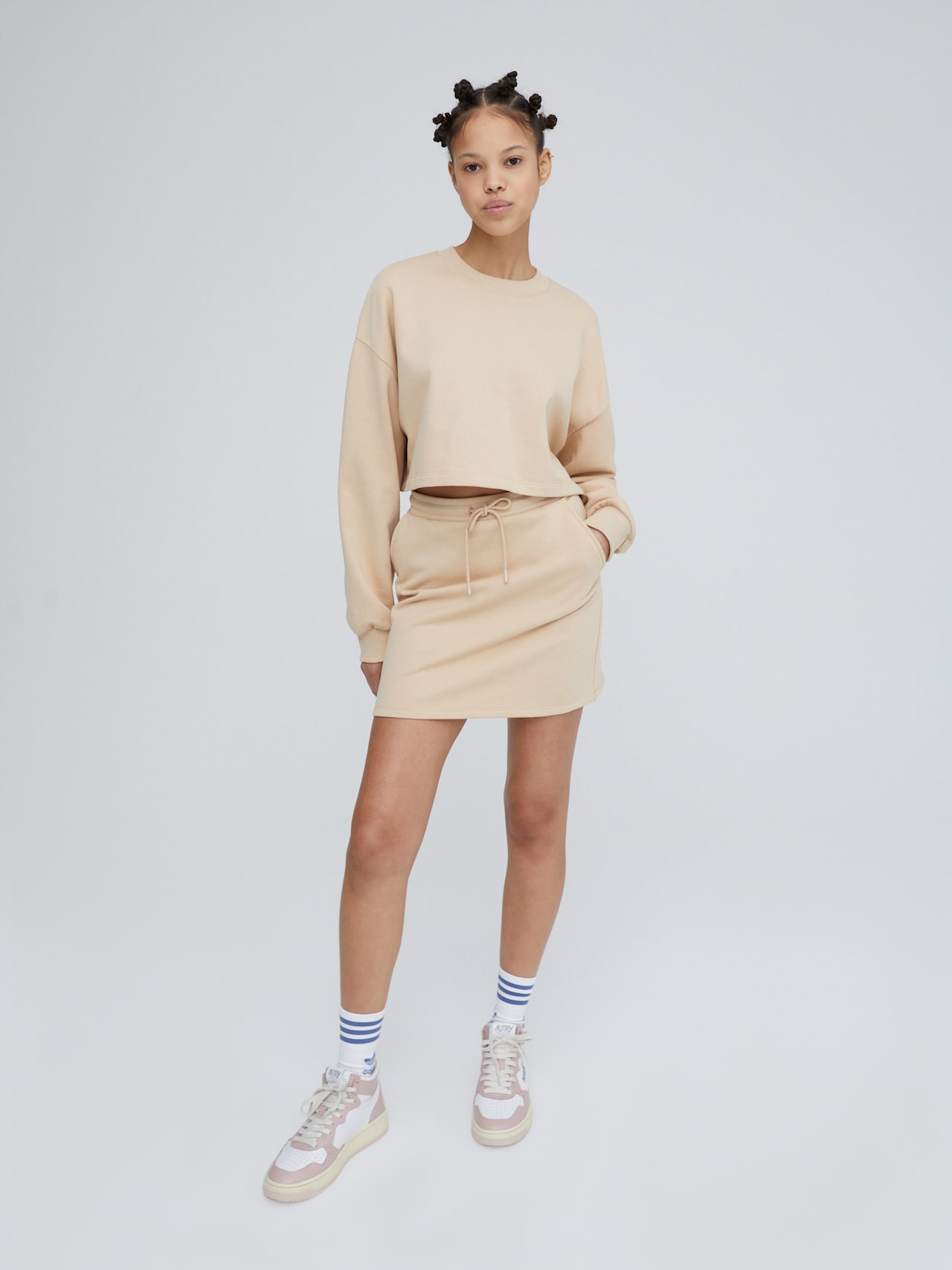 EDITED Sudadera 'Geri ' marrón claro