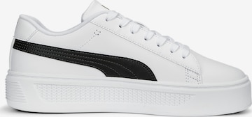 Baskets basses 'Smash' PUMA en blanc