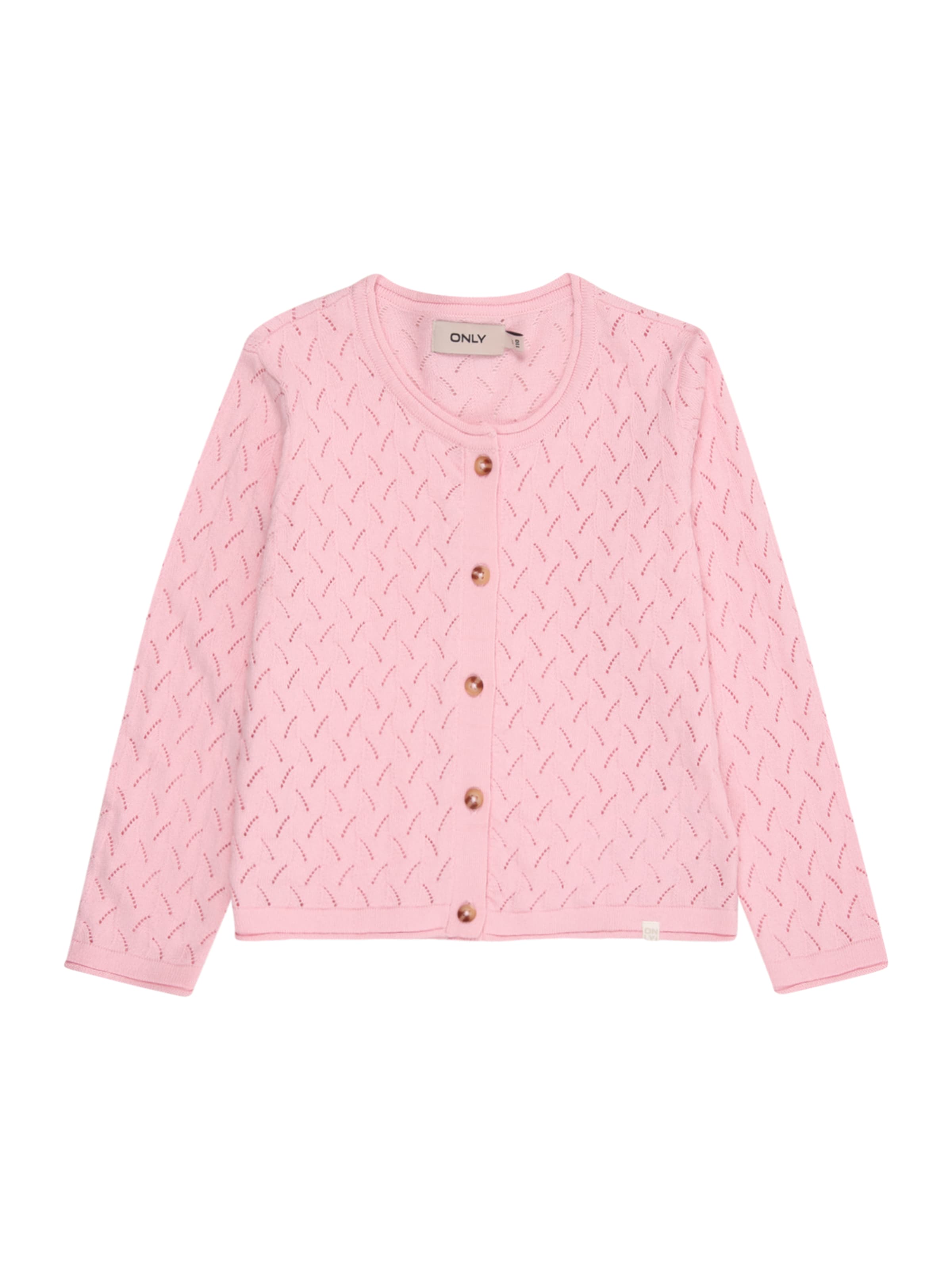 Only Mini Strickjacke in Pink: Vorderseite