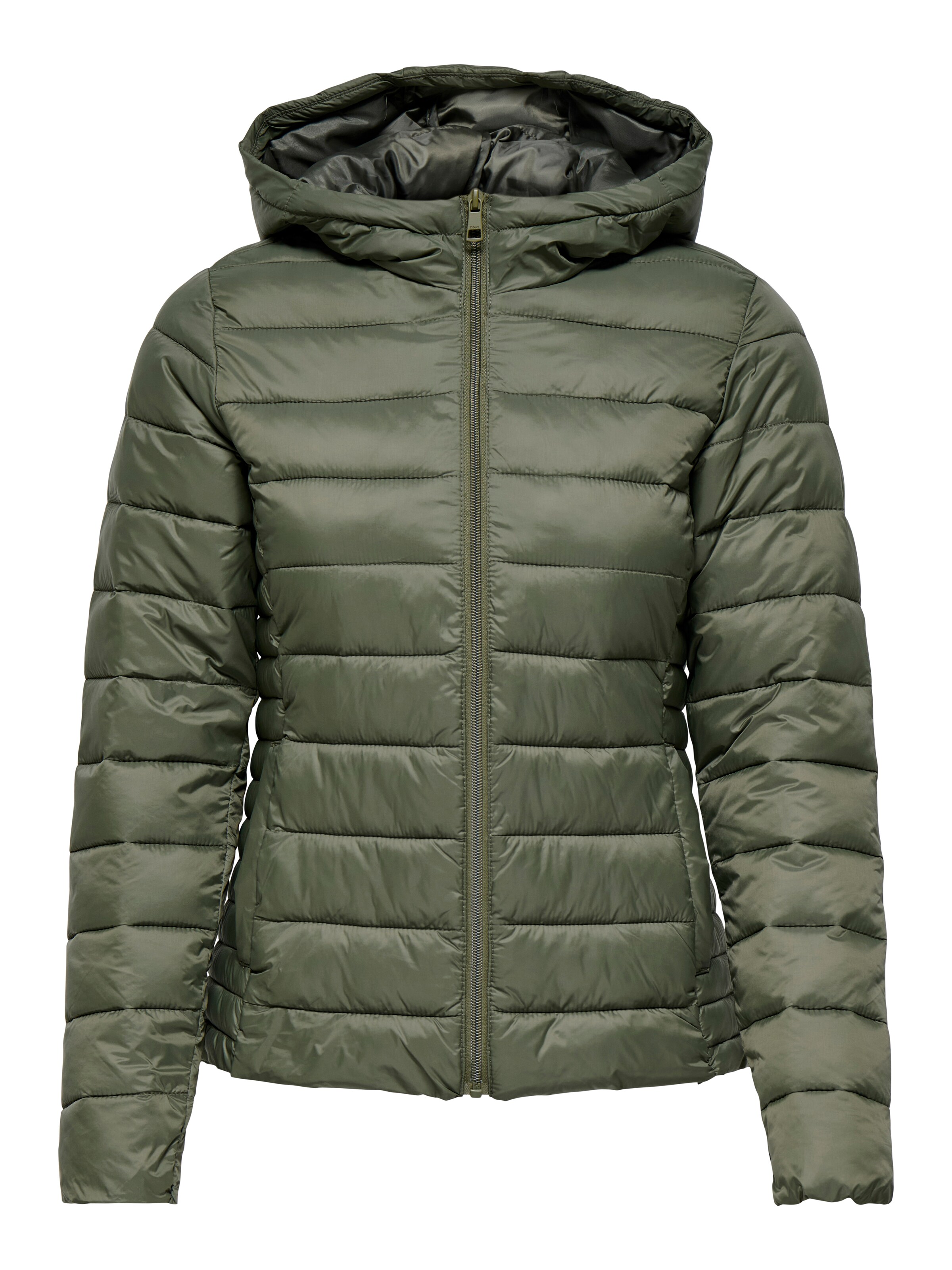 ONLY Φθινοπωρινό και ανοιξιάτικο μπουφάν 'ONLABBIE' σε πράσινο: μπροστά