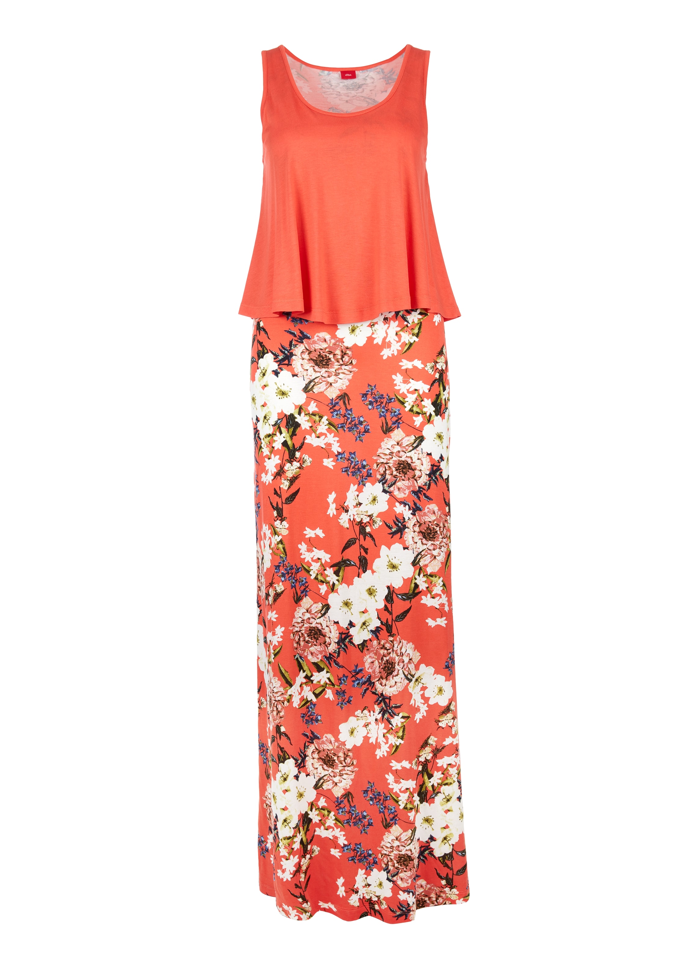 s.Oliver Plážové šaty - Oranžová: predná strana