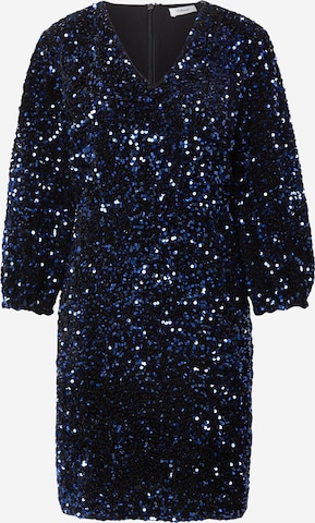 Rochie de la s.Oliver BLACK LABEL pe albastru: față