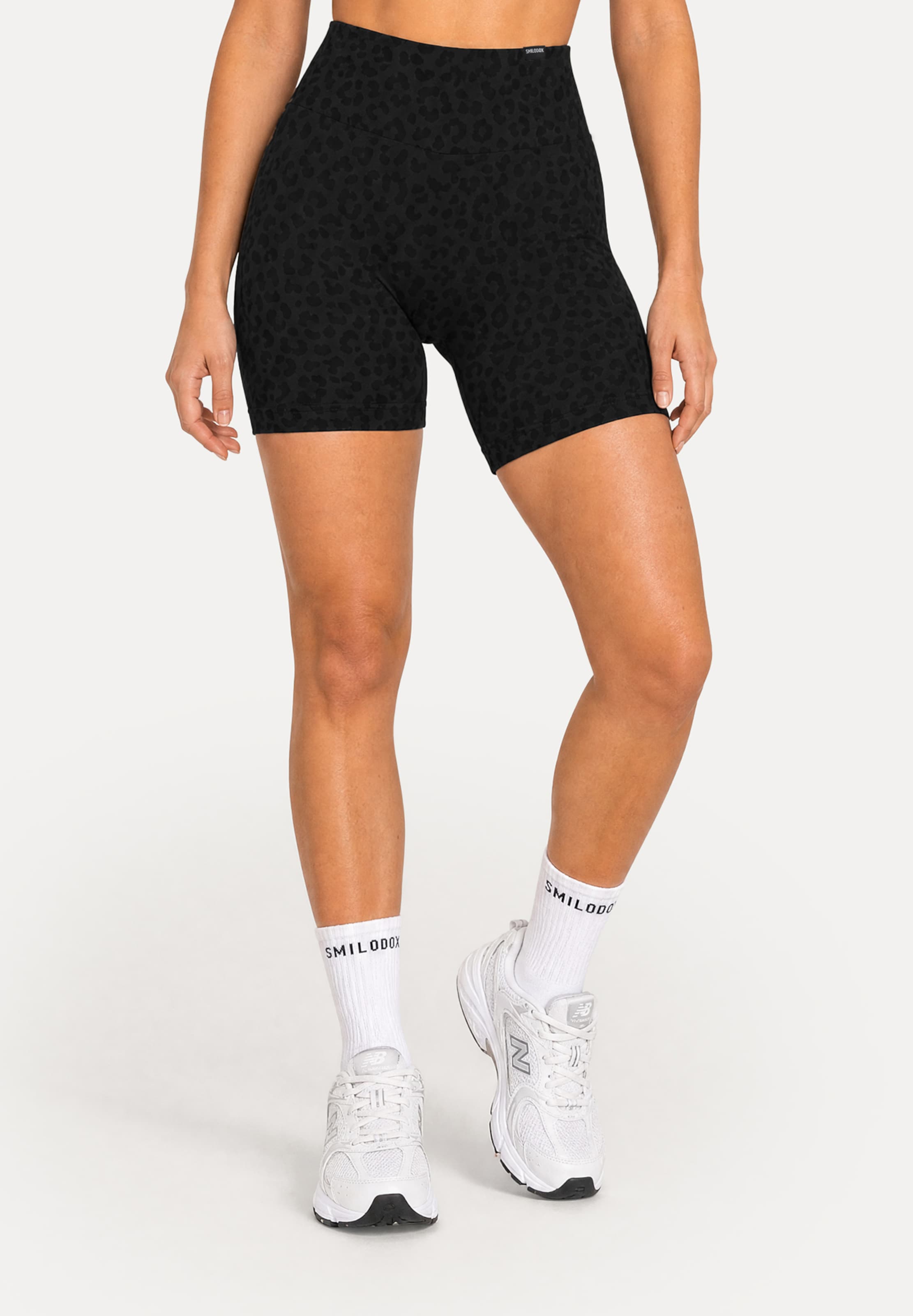 Skinny Leggings ' Velvara ' Smilodox en noir