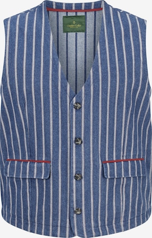 Charles Colby Suit Vest 'Duke Firth' in Blue: front