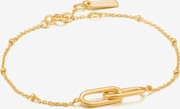 ANIA HAIE Bracelet 'Beaded Chain Link' in Gold: front