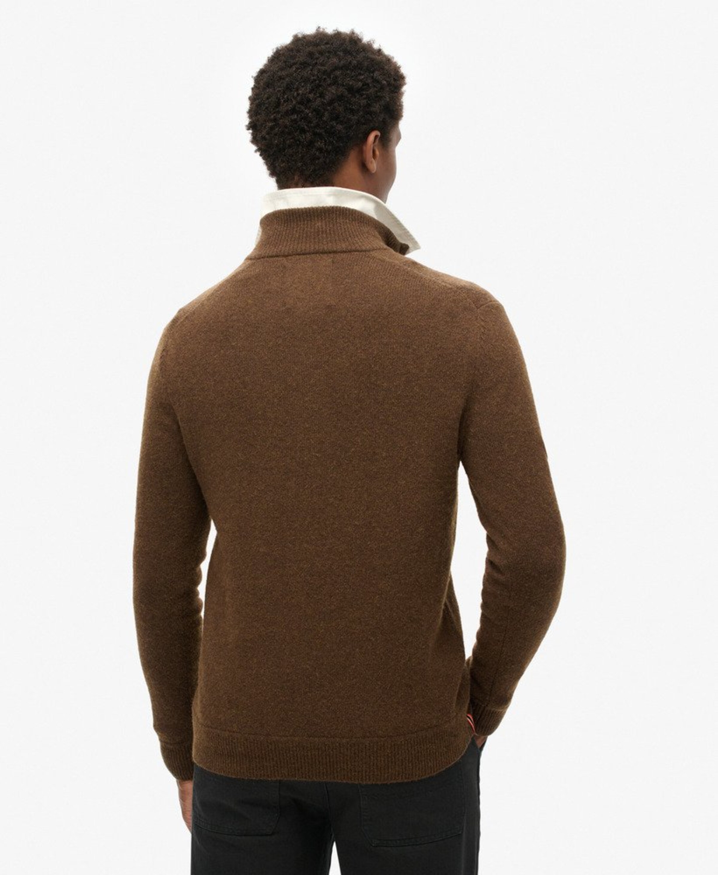 Superdry Trui 'Essential' in Bruin