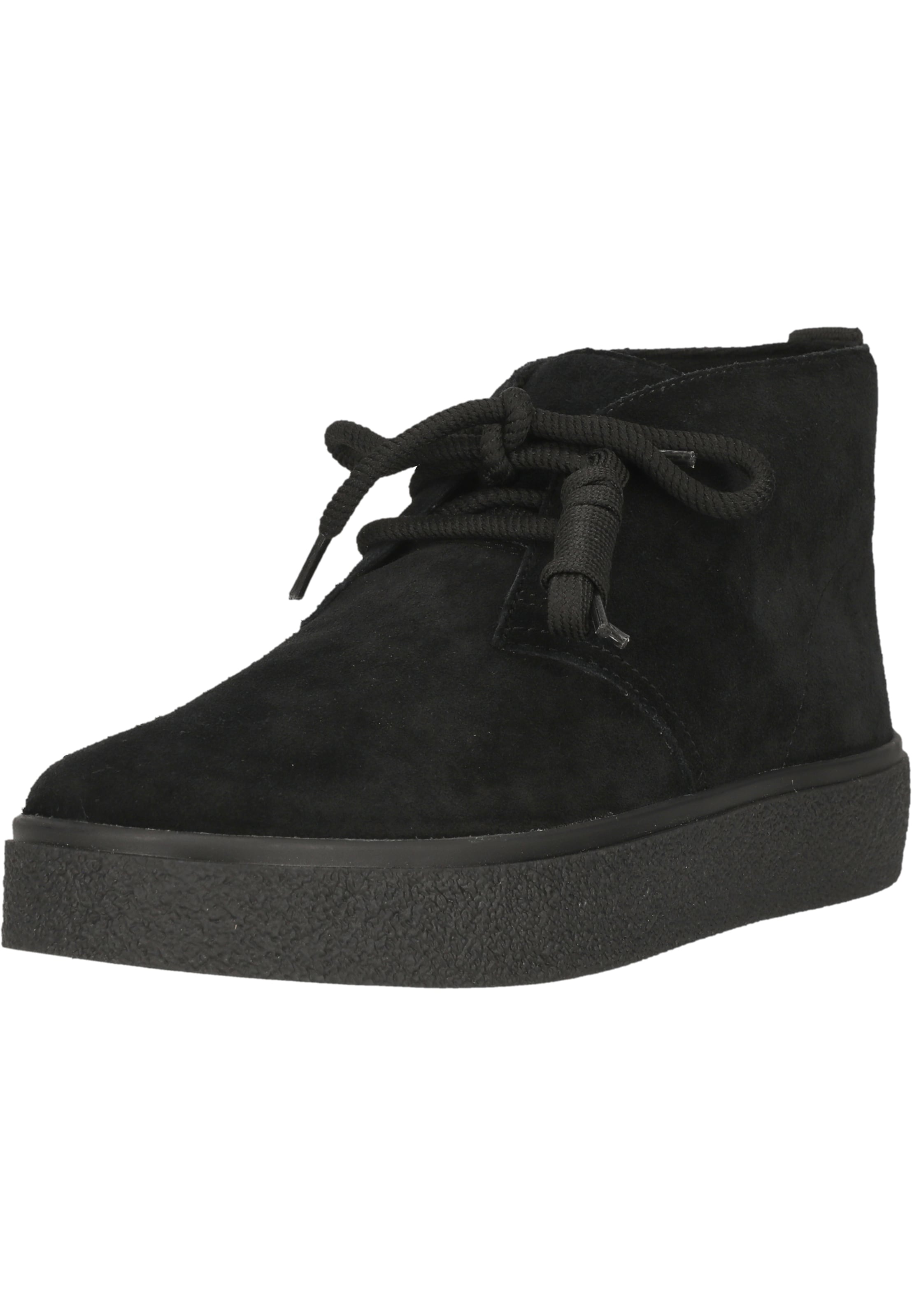 CLARKS Lace-up boots in Black: front