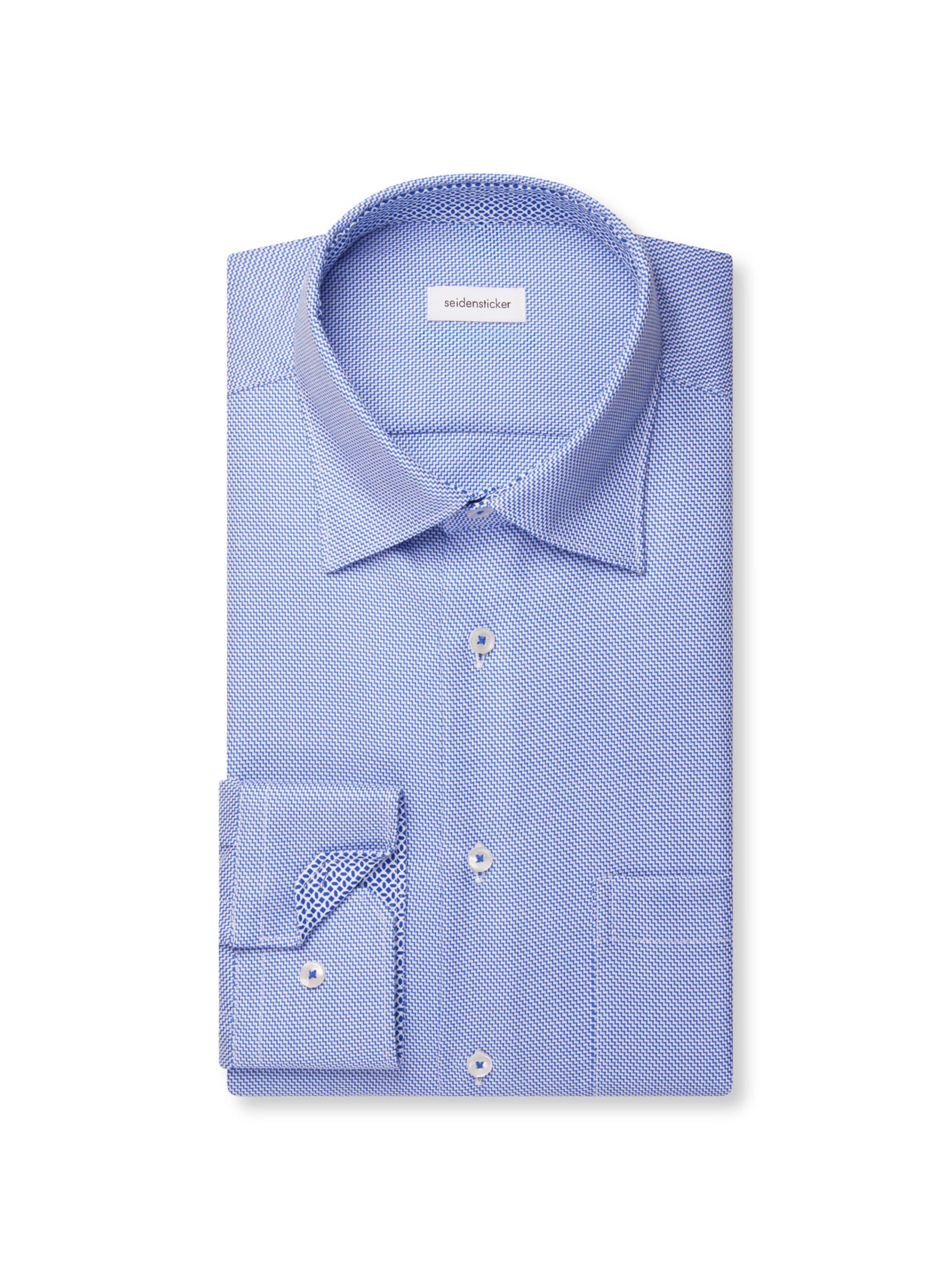 Coupe regular Chemise business 'SMART ESSENTIALS' SEIDENSTICKER en bleu