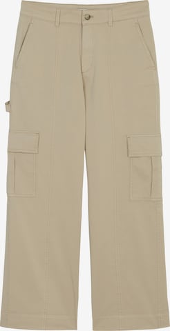 Loosefit Pantalon cargo Marc O'Polo DENIM en beige : devant