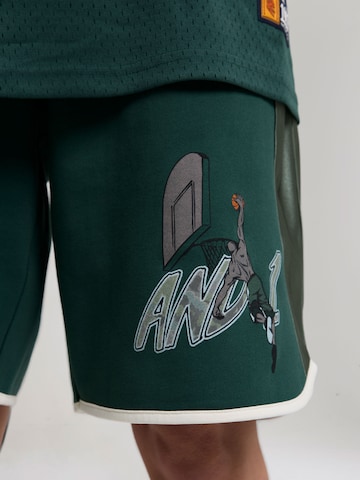 Loosefit Pantalon AND1 en vert