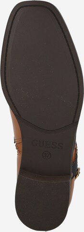 GUESS Ankle boots 'FLORIZA' in Brown