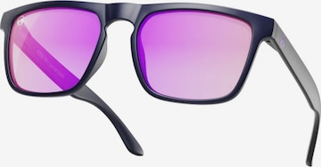 Mowmow Sportzonnebril 'MowMow Thor Sunglasses - Polarized - Men - Women - Black' in Lila: voorkant