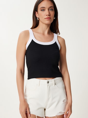 Happiness İstanbul Top in Black: front