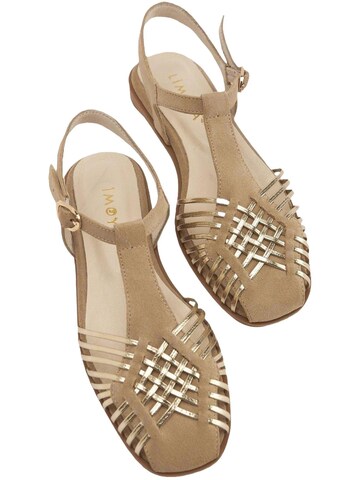 Limoya Strap Sandals 'Kelly' in Beige