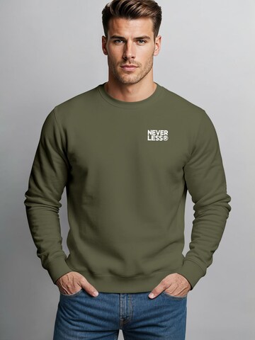 Neverless Sweatshirt 'Expedition' in Green