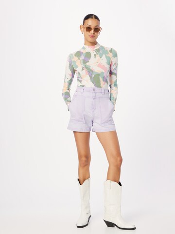 BOSS Regular Shorts in Lila