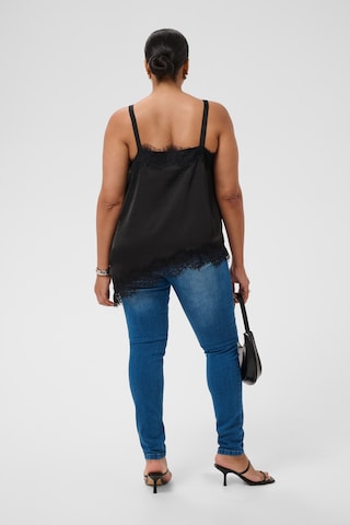 KAFFE CURVE Blouse 'KCJanie' in Black